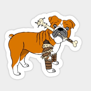 Bulldog Barbarian | Fantasy DND Dog Sticker